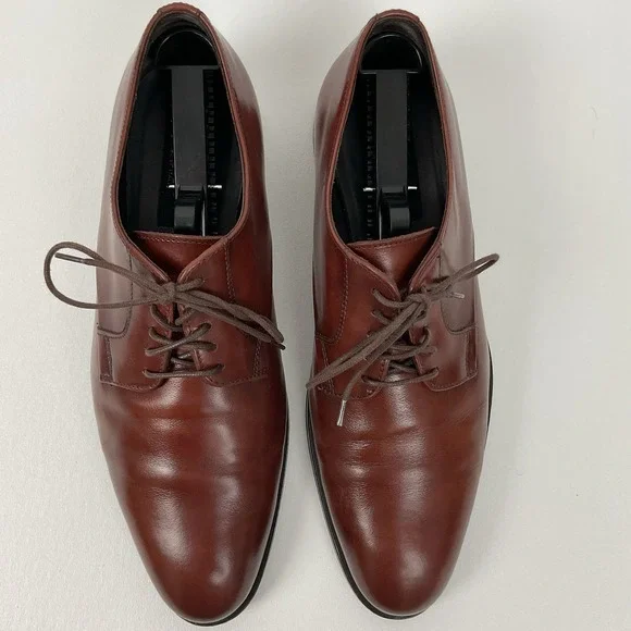 To Boot New York Men's Brown Leather Oxford Shoes10.5